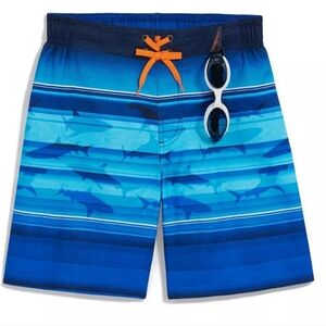 ZeroXposur Surfer Swim Shorts w/goggles NWT